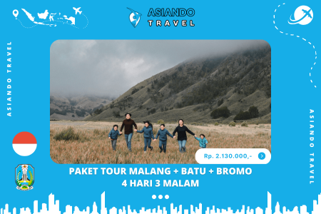 Paket Tour Malang + Batu + Bromo 4 Hari 3 Malam